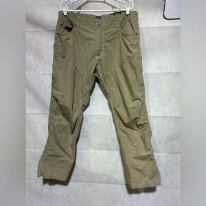 Kuhl Pants Men 38x32 Brown Revolvr Hiking Climb Camp Fishing Revolver Gorpcore